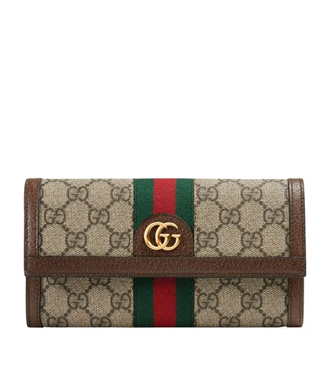 gucci screenprint wallet|Gucci wallets official website.